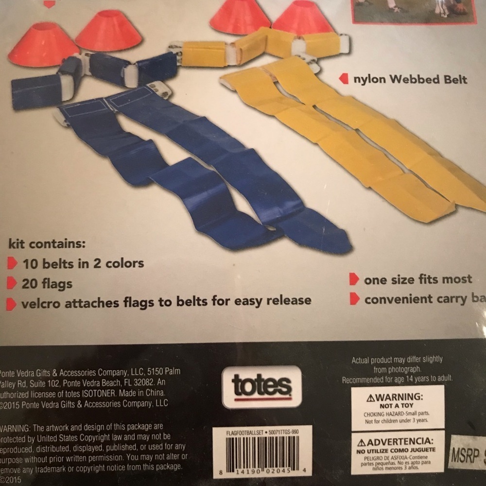 🏈 Totes Flag Football Set - Picture 4 of 4